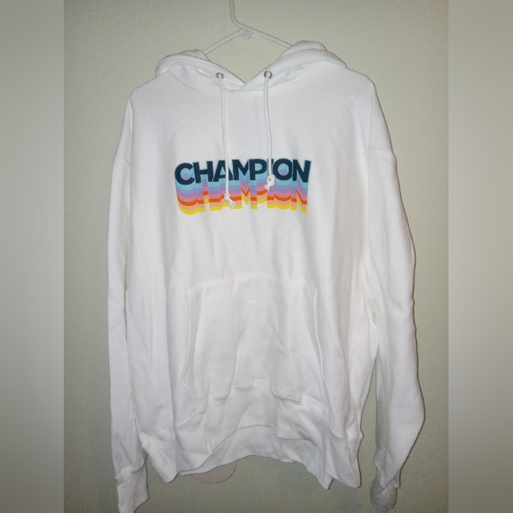 Brand New Womens White Champion Hoodie Size XL